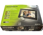 Insignia Digital Photo Frame NS-DPF9G W/ Remote & Power Tested Working. Fixed Price $12.99.