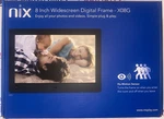 Nix Advance 8" X08G Usb Digital Photo Frame Widescreen - Hd Display. Fixed Price $25.00.