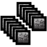 Americanflat 4X4 Picture Frame With Polished Plexiglass - Set Of 12 Signatu.... Fixed Price $27.75.