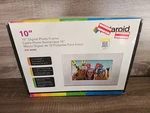 Polaroid 10" Digital Photo Frame Color Screen XSA-10169S Internal Storage 512MB. Fixed Price $35.00.