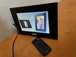 Sony DPF-D70 7" Digital Photo Frame Black W/ Remote Adapter Sdhc 256MB Tested. Fixed Price $15.99.