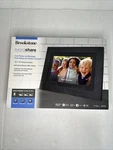 New Brookstone Photoshare Smart Picture Frame 10.1 Touch Wifi 8GB Video Music Sd. Fixed Price $59.99.