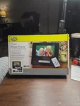 Gear Head 7" Lcd Digital Slideshow Photo Frame - Atomic Clock, Dat E,temperature. Fixed Price $25.29.