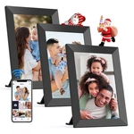 Nusican 10 Digital Photo Frame 3-PACK Hd Lcd, Usb/sd Slot, Black. Fixed Price $100.00.