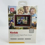 Kodak G240 Digital Photo Viewer 2.4 Lcd Portable Picture Frame Red New. Fixed Price $10.78.