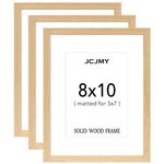 Picture Frame, Solid Wood Set Of 3, Display 5X7 With Mat Or 10.... Fixed Price $34.32.