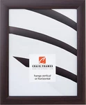 Stylish 16X22 Contemporary Picture Frame In Brazilian Walnut Brown. Fixed Price $66.99.