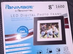 Pandigital Panimage 8" Led Photo Frame Wi-fi Bluetooth Clock Calendar. Fixed Price $19.99.