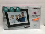 Aluratek - 14" Widescreen Lcd Digital Photo Frame. Fixed Price $109.00.