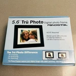 Pandigital 5.6 Tru Photo Picture Frame 128MB Memory New Open Box. Fixed Price $34.95.