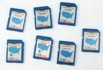 One (1) Genuine Sandisk 1GB Sd Card With Nextar Gps Usa Maps. Fixed Price $6.00.