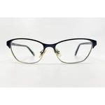 Tiffany Co. Heart Accent Eyeglasses Frames Silver Black Made Italy 51-15. Fixed Price $55.99.