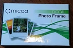 Micca Digital Photo Frame M701 Display Video Player Black. Fixed Price $27.00.