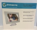 Photospring 10.1 Wifi Digital Picture Frame & Album PS101 /16GB-NEW/READ. Fixed Price $100.00.