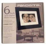 Pandigital PAN602-W Lcd Photo Picture Video Frame 6" Inches Black. Fixed Price $14.00.