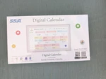 Ssa Digital 10.1 Inch Calendar Model ZN-DP1002C White New Sealed. Fixed Price $55.99.