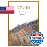 Frametory 20X30 Aluminum Poster Frame, Plexiglass Front, Thin Metal Picture. Fixed Price $76.65.