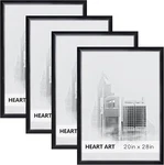 Black 20X28 Poster 4-PACK No Mat Wall Gallery Photo Frames. Fixed Price $85.99.