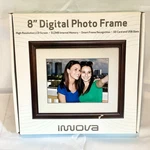 Innova 8" Digital Photo Frame Lcd Usb Sd Slots New Box. Fixed Price $39.99.