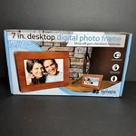 7 Desktop Digital Photo Frame Synaps New In Box - Display Cherished Memories. Fixed Price $19.00.