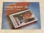 Sharper Image Talking Pictures 24 Album For Photos & Messages GC602 Red. Fixed Price $19.99.