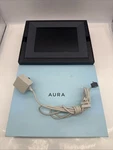 Digital Wifi Photo Frame, Dual Orientation - Aura Home, Mason 9" (model Af 200). Fixed Price $79.99.