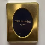 Vtg Carr Inter Brass Frame Rectangle W/ Oval 3.5X5 Opening Insert-no Glass. Fixed Price $24.99.