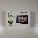 New Sungale DPF710 7'' Digital Photo Frame. Fixed Price $33.99.