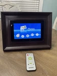 Bpidion Digital Photo Frame 7 128 Mb W/ Remote & Power Cord( Mocha). Fixed Price $18.00.