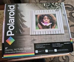 Polaroid 8" Digital Picture Frame, Whitewashed Wood PDF-800WW,. Fixed Price $25.00.
