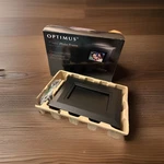 New 7" Optimus 16-468 16MB 480X234 Widescreen Digital Wood Photo Frame (black). Fixed Price $25.63.