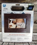 Audiovox 7" Woodgrain Digital Interchangeable Picture Frame DPF700 480X234 Pixel. Fixed Price $16.47.