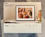 Aura Home 12" Hd Wi-fi Aspen Digital Photo Frame By Matted Ink. Fixed Price $170.00.