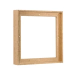Pixy Canvas Floater Frame 26X26 1.5 Deep Scratched Gold Cream Wall Art Decor. Fixed Price $89.95.