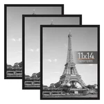 Upsimples Picture Frame Black 3 Pack, Scratch-proof Poster 11X14,. Fixed Price $30.87.