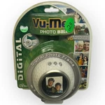 Vu-me Photo Golf Ball Digital Frame Holds 70 Pictures New Sealed. Fixed Price $13.35.