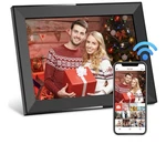 Skyrhyme 10.1 Digital Picture Frame Wifi Enabled With 32GB Storage Touch Screen. Fixed Price $40.00.