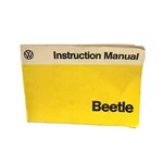 Volkswagen Beetle Instruction Manual - August 1975 Vw Wolfsburg Book English. Fixed Price $64.06.