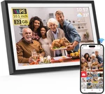 Frameo 10.1" Wifi Digital Photo Frame, 32GB, Hd Touch Screen, Easy Setup. Fixed Price $133.99.